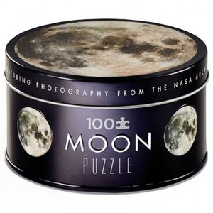 Portada del libro 100 PIEZAS THE NASA MOON PUZZLE Autor EQUIPO EDITORIAL