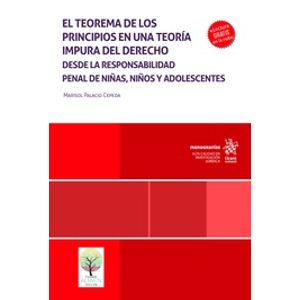 Portada del libro EL TEOREMA DE LOS PRINCIPIOS EN UNA TEORIA IMPURA DEL DERECHO DESDE LA RESPONSABILIDAD PENAL DE NIÑAS NIÑOS Y ADOLESCENTES Autor PALACIO CEPEDA, MARISOL