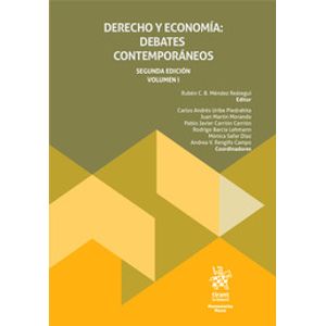 Portada del libro DERECHO Y ECONOMIA DEBATES CONTEMPORANEOS V1 Autor MENDEZ REATEGUI, RUBEN