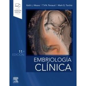 Portada del libro EMBRIOLOGIA CLINICA Autor MOORE, KEITH L Y OTROS