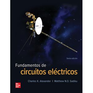 Portada del libro FUNDAMENTOS DE CIRCUITOS ELECTRICOS Autor ALEXANDER, CHARLES Y SADIKU, MATTHEW
