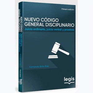 Portada del libro NUEVO CODIGO GENERAL DISCIPLINARIO Autor BRITO RUIZ, FERNANDO