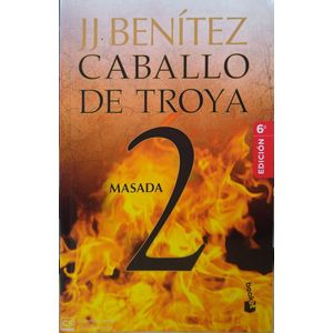 Portada del libro CABALLO DE TROYA 2 MASADA Autor BENITEZ, J J