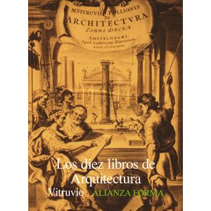 Portada del libro LOS DIEZ LIBROS DE ARQUITECTURA Autor VITRUVIO