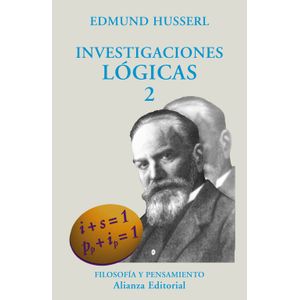 Portada del libro INVESTIGACIONES LOGICAS TOMO 2 Autor HUSSERL, EDMUND