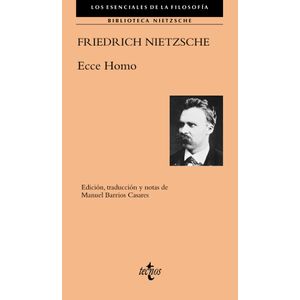 Portada del libro ECCE HOMO Autor NIETZSCHE, FRIEDRICH
