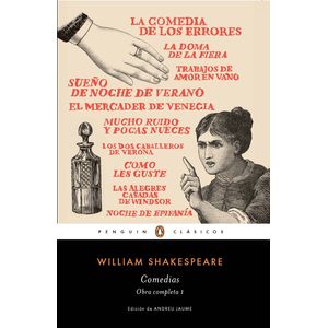 Portada del libro COMEDIAS OBRA COMPLETA I Autor SHAKESPEARE, WILLIAM