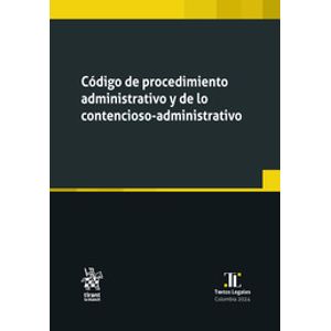Portada del libro CODIGO DE PROCEDIMIENTO ADMINISTRATIVO Y DE LO CONTENCIOSO ADMINISTRATIVO Autor SANCHEZ CARDONA, JOSE LUIS Y OTROS