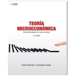 Portada del libro TEORIA MICROECONOMICA Autor NICHOLSON, WALTER Y OTRO