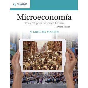 Portada del libro MICROECONOMIA Autor MANKIW, GREGORY