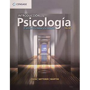 Portada del libro INTRODUCCION A LA PSICOLOGIA Autor COON, DENNIS Y OTROS