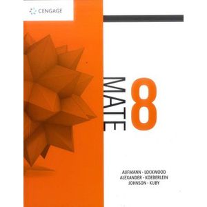 Portada del libro MATE 8 Autor AUFMANN, RICHARD Y OTROS