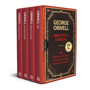 Portada del libro ESTUCHE BIBLIOTECA ESENCIAL GEORGE ORWEL Autor ORWEL, GEORGE