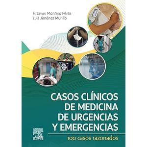 Portada del libro CASOS CLÍNICOS DE MEDICINA DE URGENCIAS Y EMERGENCIAS Autor MONTERO PEREZ, JAVIER F Y JIMENEZ MURILLO, LUIS