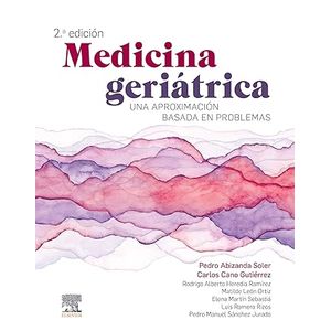 Portada del libro MEDICINA GERIATRICA Autor ABIZANDA SOLER, PEDRO