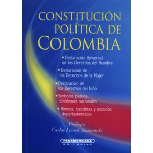 Portada del libro CONSTITUCION POLITICA DE COLOMBIA Autor ZULUAGA, CONRADO (DIR)