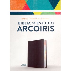 Portada del libro BIBLIA DE ESTUDIO ARCOIRIS RVR 1960 Autor EQUIPO EDITORIAL