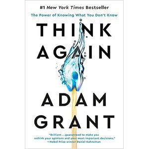 Portada del libro THINK AGAIN Autor GRANT, ADAM