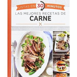 Portada del libro LAS MEJORES RECETAS DE CARNE LISTAS EN 30 MINUTOS Autor EQUIPO EDITORIAL