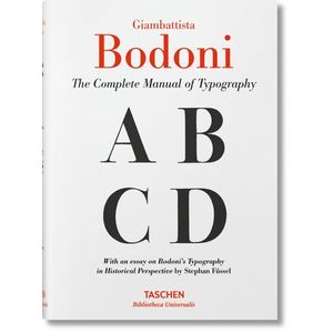 Portada del libro THE MANUAL OF TYPOGRAPHY Autor GIAMBATTISTA, BODONI