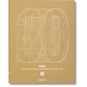 Portada del libro 50 YEARS OF EXCELLENCE IN DESIGN AND ADVERTISING AND THE PEOPLE THAT MADE IT HAP Autor EQUIPO EDITORIAL