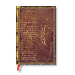 Portada del libro LIBRETA VERNE LA VUELTA AL MUNDO MINI EN BLANCO CON SOLAPA Autor EQUIPO EDITORIAL