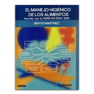 Portada del libro MANEJO HIGIENICO DE LOS ALIMENTOS2 ED, EL Autor BRAVO MARTINEZ, FRANCISCO