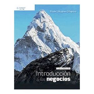 Portada del libro INTRODUCCION A LOS NEGOCIOS Autor PRIDE, WILLIAM