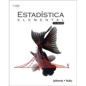 Portada del libro ESTADISTICA ELEMENTAL Autor JOHNSON, ROBERT Y OTRO