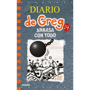 Portada del libro DIARIO DE GREG 14 Autor KINNEY, JEFF
