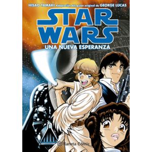 Portada del libro STAR WARS UNA NUEVA ESPERANZA Autor TAMAKI, HISAO