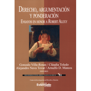 Portada del libro DERECHO ARGUMENTACION Y PONDERACION Autor VILLA ROSAS, GONZALO Y OTROS EDITORES