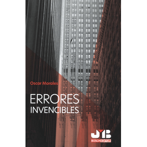 Portada del libro ERRORES INVENCIBLES Autor MORALES, OSCAR