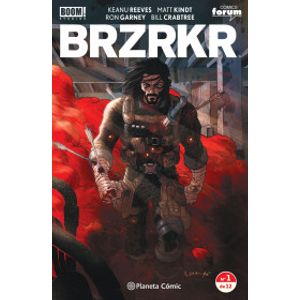 Portada del libro BRZRKR NUMERO 1 Autor REEVES, KEANU Y OTROS