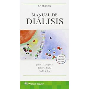 Portada del libro MANUAL DE DIALISIS Autor DAUGIRDAS, JOHN Y OTROS