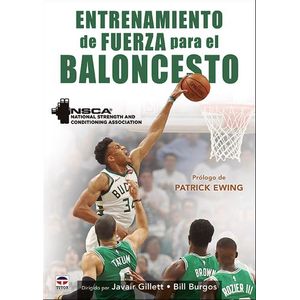 Portada del libro ENTRENAMIENTO DE FUERZA PARA EL BALONCESTO Autor BURGOD, BILL Y GILLETT, JAVAIR