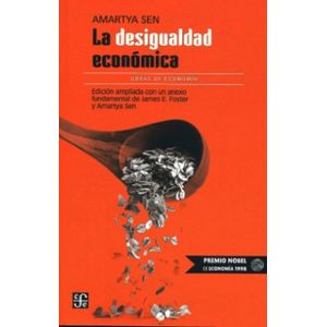 Portada del libro LA DESIGUALDAD ECONOMICA Autor SEN, AMARTYA
