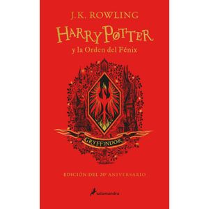 Portada del libro HARRY POTTER Y LA ORDEN DEL FENIX GRYFFINDOR Autor ROWLING, J K