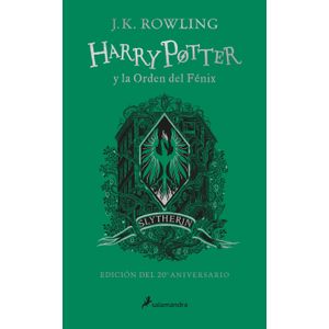 Portada del libro HARRY POTTER Y LA ORDEN DEL FENIX SLYTHERIN Autor ROWLING, J K