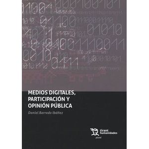 Portada del libro MEDIOS DIGITALES PARTICIPACION Y OPINION PUBLICA Autor BARREDO IBAÑEZ, DANIEL