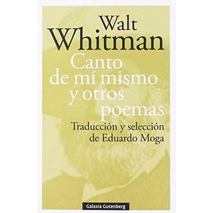 Portada del libro CANTO DE MI MISMO Y OTROS POEMAS Autor WHITMAN, WALT