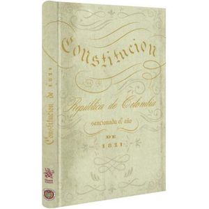 Portada del libro CONSTITUCION REPUBLICA DE COLOMBIA DE 1821 Autor EQUIPO EDITORIAL