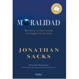 Portada del libro MORALIDAD Autor SACKS, JONATHAN