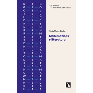 Portada del libro MATEMATICAS Y LITERATURA Autor MACHO STADLER, MARTA