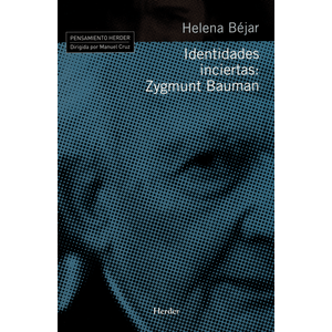 Portada del libro IDENTIDADES INCIERTAS Autor BEJAR, HELENA