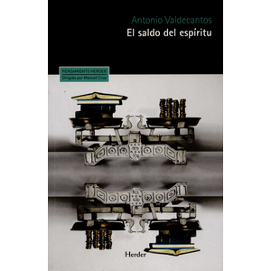 Portada del libro EL SALDO DEL ESPIRITU Autor VALDECANTOS, ANTONIO