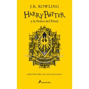 Portada del libro HARRY POTTER Y LA ORDEN DEL FENIX HUFFLEPUFF Autor ROWLING, J K