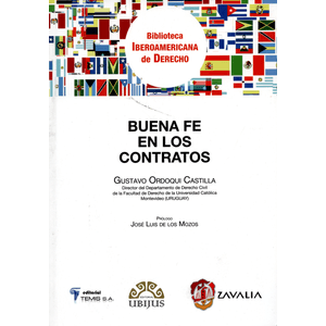 Portada del libro BUENA FE EN LOS CONTRATOS Autor ORDOQUI CASTILLA, GUSTAVO