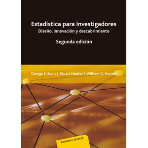 Portada del libro ESTADISTICA PARA INVESTIGADORES Autor BOX, GEORGE Y OTROS