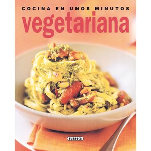 Portada del libro COCINA EN UNOS MINUTOS VEGETARIANA Autor EQUIPO EDITORIAL